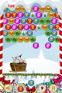 Christmas games: Christmas bubble shooter Xmas Screen Shot 1