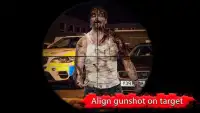 Zombie Assalto Cecchino Tiro Screen Shot 2