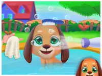 女の子のための子犬のケアゲーム Screen Shot 2