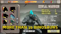 الديناصورات المقاتلين - ألعاب القتال الحرة Screen Shot 1