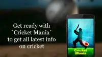 Cricket Mania TV News, Profile Screen Shot 0
