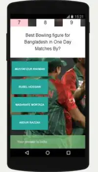 Bangladesh Cricket Team Quiz Screen Shot 4