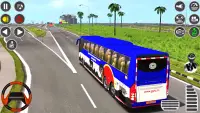 Luxury Coach Bus Driving Game Screen Shot 1