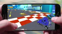 Hero Pj Rush : City Kart Traffic Maxks Screen Shot 2