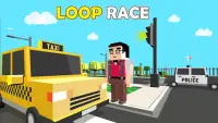 Loop Race - Crazy Taxi Drive Screen Shot 0