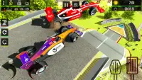 Formula Car Crash Game 2021 : Beam Car Jump Arena Screen Shot 0