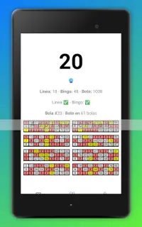 Bingo - Cartones Gratis Screen Shot 6