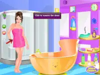 jeux de filles infirmière bain Screen Shot 0