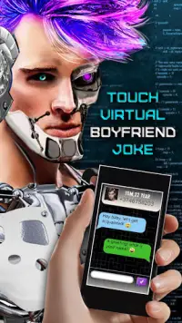 Sentuh Virtual Boyfriend Joke Screen Shot 0
