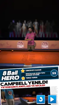 8 Ball Hero – Bilardo Bulmaca Oyunu Screen Shot 0