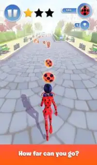Miraculous LadyBug Adventure Subway Run 3D FREE Screen Shot 1
