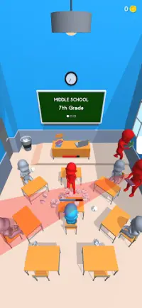 Classroom Battle! Screen Shot 1