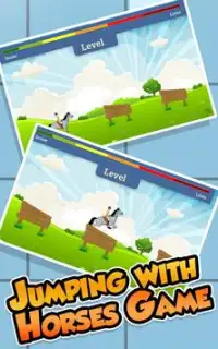 Jumping with Horses Game Screen Shot 2