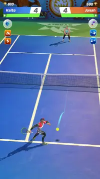 Tennis Clash: Online-Spiel Screen Shot 0