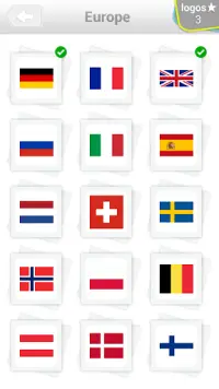 Bandiere degli stati del mondo Screen Shot 2