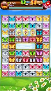 Butterfly Match 3 Puzzle Screen Shot 2