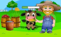 Baby корова уход-Уход за животными игры Screen Shot 2