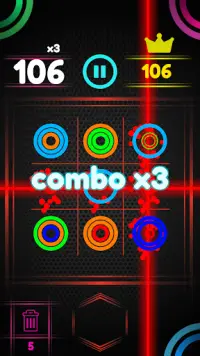 Color Ring Circle Puzzle Game Screen Shot 1
