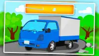 Puzzle dla dzieci - Samochody ciężarowe Screen Shot 9