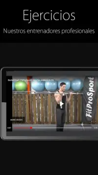 Fitness Trainer FitProSport Screen Shot 3