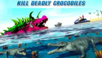 Crocodile Robot Car Game 3d Screen Shot 7