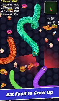 Worm io: Slither Snake Arena Screen Shot 0