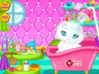 Baby Cat Bath Care Screen Shot 1
