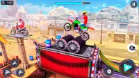 desconectado juegos aventuras - bicicleta truco Screen Shot 1