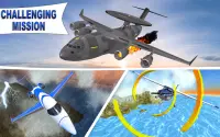 War Plane Flight Simulator Challenge 3D Screen Shot 1