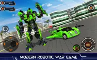 Real Robot Shooting Car Simulator: Robot Games 3D Screen Shot 1