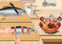 Crispy Fish Burger Recipe - Girls Cooking Game Screen Shot 2