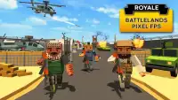 Royale Battlelands: Pixel FPS Shooting Game Screen Shot 2