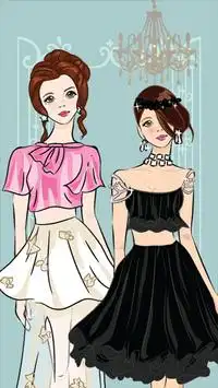 Top Super Model Fashion Dress Up Game Screen Shot 0