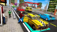 Extreme Taxi Driving Simulator - Cab Game Screen Shot 3