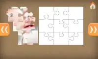 Cute Babies Jigsaw Puzzle Game Screen Shot 1