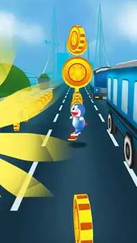 Subway Doraemon Super Dash: Doramon, Doremon Game Screen Shot 3