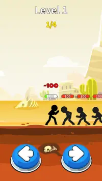 Stick fight & ninja & fight enemies Screen Shot 2