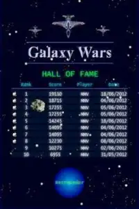 Galaxy Wars Screen Shot 3