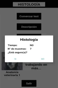 Test Histología Screen Shot 2