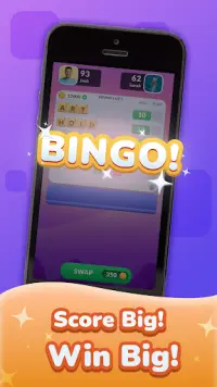 Word Bingo - Fun Word Games Screen Shot 1