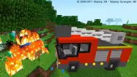 FireEngine Minecraft Truck Addon Cars Screen Shot 2