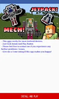 Mechs and Jetpacks for Minecraft PE Screen Shot 2