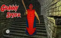 Spider Horror Granny Escape Game - Scary House 3D Screen Shot 7