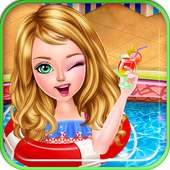 Princess Dressup Pool Party