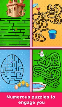 Maze Puzzle - Maze Challenge Game Screen Shot 1