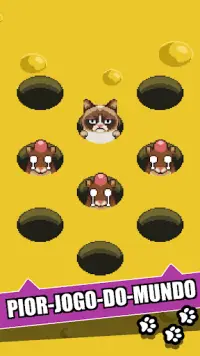 Grumpy Cat: Um Jogo Horrível Screen Shot 3