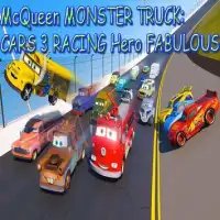McQueen MONSTER TRUCK: CARS 3 RACING Hero FABULOUS Screen Shot 8