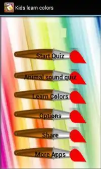 kids Color Quiz- Learn colors Screen Shot 0