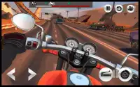 Moto Racing : Real City Highway Bike Rider Game 3D Screen Shot 2