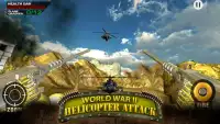 WW2 helicóptero ataque Gunner Screen Shot 3